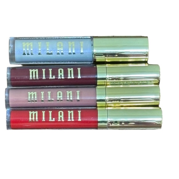 New Milani lip bundle of 4. StayPut Liquid Lip and Keep It Full Lip Plumper - Picture 1 of 8